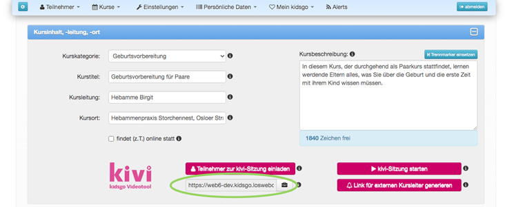 Universellen kivi Link verschicken Universellen kivi Link verschicken