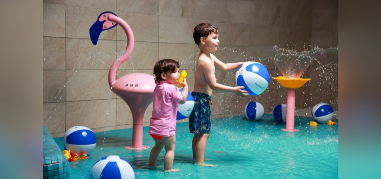 Wasserparadies für Babys und Kinder